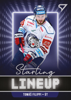 Tomas Filippi Liberec Tipsport ELH 2021/22 SportZoo 2. serie Starting LINEUP #SLU-11