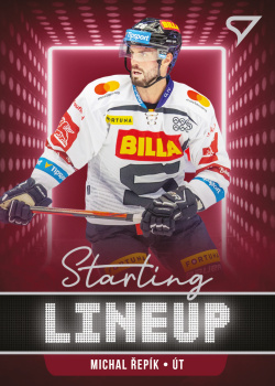 Michal Repik Sparta Tipsport ELH 2021/22 SportZoo 2. serie Starting LINEUP #SLU-16