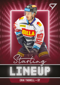 Erik Thorell Sparta Tipsport ELH 2021/22 SportZoo 2. serie Starting LINEUP #SLU-18