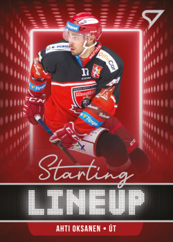 Ahti Oksanen Hradec Kralove Tipsport ELH 2021/22 SportZoo 2. serie Starting LINEUP #SLU-28