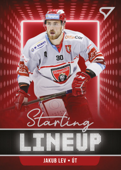 Jakub Lev Hradec Kralove Tipsport ELH 2021/22 SportZoo 2. serie Starting LINEUP #SLU-29