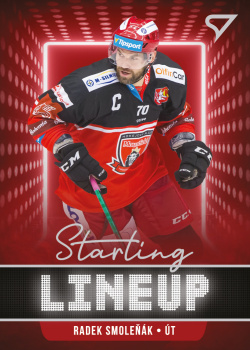 Radek Smolenak Hradec Kralove Tipsport ELH 2021/22 SportZoo 2. serie Starting LINEUP #SLU-30