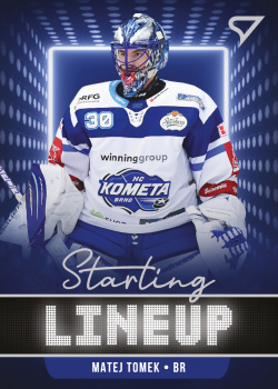 Matej Tomek Kometa Brno Tipsport ELH 2021/22 SportZoo 2. serie Starting LINEUP #SLU-37