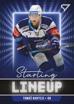 Tomas Bartejs Kometa Brno Tipsport ELH 2021/22 SportZoo 2. serie Starting LINEUP #SLU-38