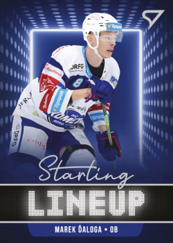 Marek Daloga Kometa Brno Tipsport ELH 2021/22 SportZoo 2. serie Starting LINEUP #SLU-39