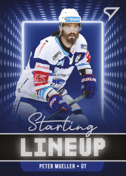 Peter Mueller Kometa Brno Tipsport ELH 2021/22 SportZoo 2. serie Starting LINEUP #SLU-40