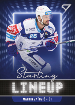 Martin Zatovic Kometa Brno Tipsport ELH 2021/22 SportZoo 2. serie Starting LINEUP #SLU-42