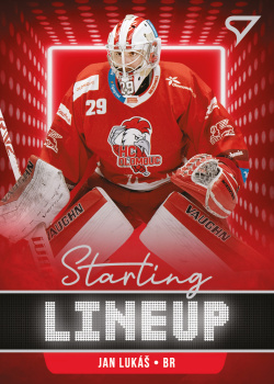 Jan Lukas Olomouc Tipsport ELH 2021/22 SportZoo 2. serie Starting LINEUP #SLU-43