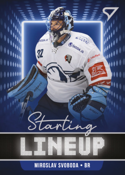 Miroslav Svoboda Plzen Tipsport ELH 2021/22 SportZoo 2. serie Starting LINEUP #SLU-49