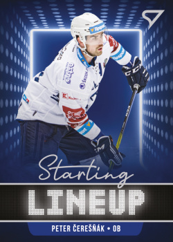 Peter Ceresnak Plzen Tipsport ELH 2021/22 SportZoo 2. serie Starting LINEUP #SLU-50