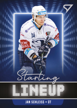 Jan Schleiss Plzen Tipsport ELH 2021/22 SportZoo 2. serie Starting LINEUP #SLU-52