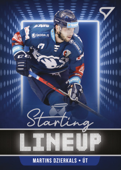 Martins Dzierkals Plzen Tipsport ELH 2021/22 SportZoo 2. serie Starting LINEUP #SLU-54