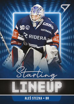 Ales Stezka Vitkovice Tipsport ELH 2021/22 SportZoo 2. serie Starting LINEUP #SLU-55