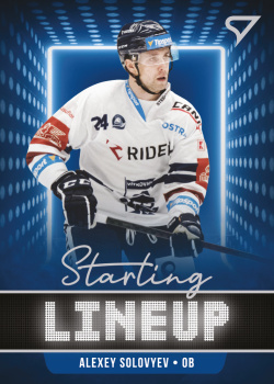 Alexey Solovyev Vitkovice Tipsport ELH 2021/22 SportZoo 2. serie Starting LINEUP #SLU-57
