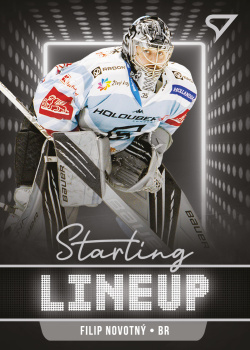 Filip Novotny Karlovy Vary Tipsport ELH 2021/22 SportZoo 2. serie Starting LINEUP #SLU-61