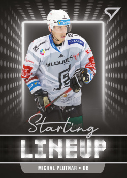 Michal Plutnar Karlovy Vary Tipsport ELH 2021/22 SportZoo 2. serie Starting LINEUP #SLU-62