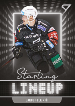 Jakub Flek Karlovy Vary Tipsport ELH 2021/22 SportZoo 2. serie Starting LINEUP #SLU-64