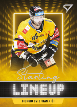 Giorgio Estephan Litvinov Tipsport ELH 2021/22 SportZoo 2. serie Starting LINEUP #SLU-71