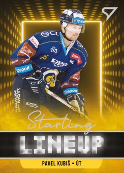 Pavel Kubis Zlin Tipsport ELH 2021/22 SportZoo 2. serie Starting LINEUP #SLU-76