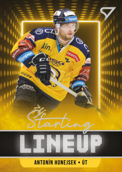 Antonin Honejsek Zlin Tipsport ELH 2021/22 SportZoo 2. serie Starting LINEUP #SLU-77