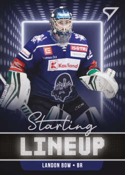 Landon Bow Kladno Tipsport ELH 2021/22 SportZoo 2. serie Starting LINEUP #SLU-85