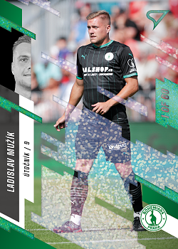 Ladislav Muzik Bohemians Praha SportZoo FORTUNA:LIGA 2023/24 2. serie Green /60 #249