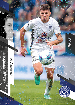 Pavel Juroska Slovacko SportZoo FORTUNA:LIGA 2023/24 2. serie Black /25 #258