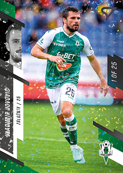 Vladimir Jovovic Jablonec SportZoo FORTUNA:LIGA 2023/24 2. serie Black /25 #342