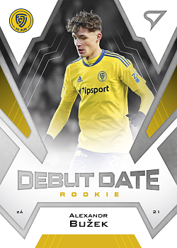 Alexandr Buzek Zlin SportZoo FORTUNA:LIGA 2023/24 2. serie Debut Date Rookie #DR-22