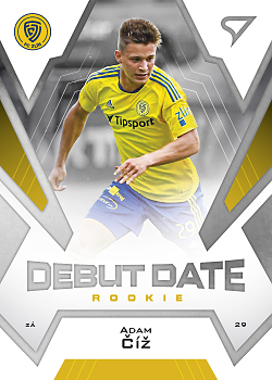 Adam Ciz Zlin SportZoo FORTUNA:LIGA 2023/24 2. serie Debut Date Rookie #DR-23