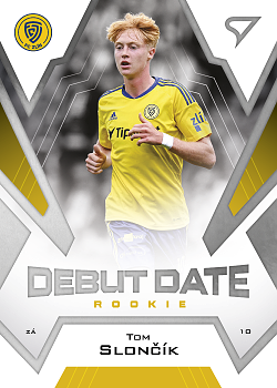 Tom Sloncik Zlin SportZoo FORTUNA:LIGA 2023/24 2. serie Debut Date Rookie #DR-24