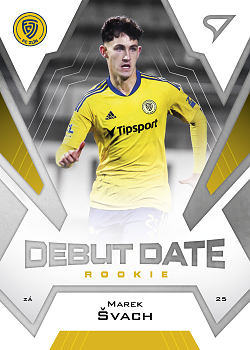Marek Svach Zlin SportZoo FORTUNA:LIGA 2023/24 2. serie Debut Date Rookie #DR-25