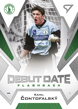 Kamil Contofalsky Bohemians Praha SportZoo FORTUNA:LIGA 2023/24 2. serie Debut Date Flashback #DF-4