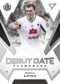 Martin Latka Ceske Budejovice SportZoo FORTUNA:LIGA 2023/24 2. serie Debut Date Flashback #DF-7