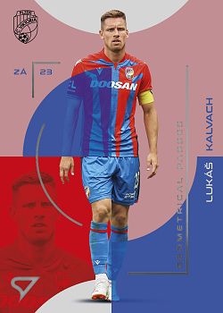 Lukas Kalvach Viktoria Plzen SportZoo FORTUNA:LIGA 2023/24 2. serie Geometrical Passes #GP-04