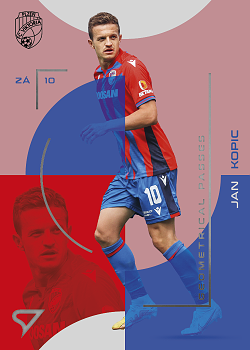 Jan Kopic Viktoria Plzen SportZoo FORTUNA:LIGA 2023/24 2. serie Geometrical Passes #GP-05