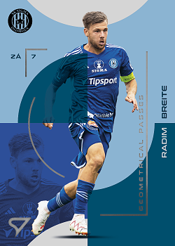 Radim Breite Sigma Olomouc SportZoo FORTUNA:LIGA 2023/24 2. serie Geometrical Passes #GP-08