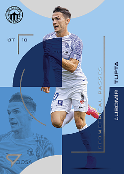 Lubomir Tupta Liberec SportZoo FORTUNA:LIGA 2023/24 2. serie Geometrical Passes #GP-09