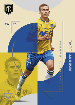 Robert Jukl Teplice SportZoo FORTUNA:LIGA 2023/24 2. serie Geometrical Passes #GP-14