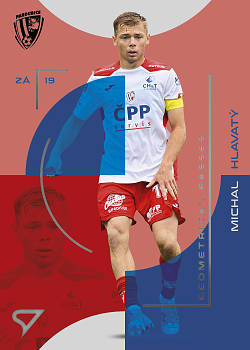 Michal Hlavaty Pardubice SportZoo FORTUNA:LIGA 2023/24 2. serie Geometrical Passes #GP-16