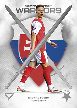 Michal Tomic Slavia Praha SportZoo FORTUNA:LIGA 2023/24 2. serie National Team Warriors #NW-15