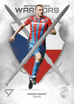 Tomas Chory Viktoria Plzen SportZoo FORTUNA:LIGA 2023/24 2. serie National Team Warriors #NW-25