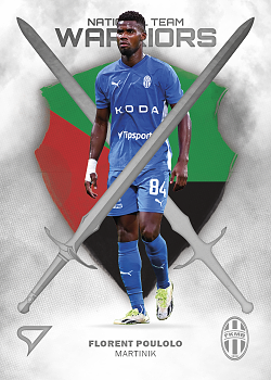 Florent Poulolo Mlada Boleslav SportZoo FORTUNA:LIGA 2023/24 2. serie National Team Warriors #NW-29