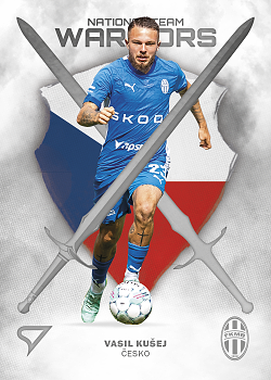 Vasil Kusej Mlada Boleslav SportZoo FORTUNA:LIGA 2023/24 2. serie National Team Warriors #NW-32