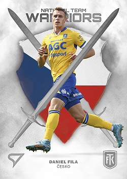 Daniel Fila Teplice SportZoo FORTUNA:LIGA 2023/24 2. serie National Team Warriors #NW-36