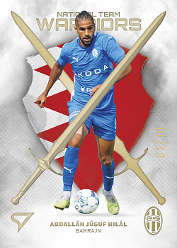Abdallah Jusuf Hilal Mlada Boleslav SportZoo FORTUNA:LIGA 2023/24 2. serie National Team Warriors /10 #NW-31