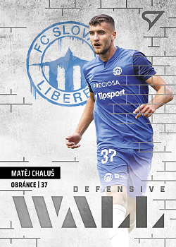 Matej Chalus Liberec SportZoo FORTUNA:LIGA 2023/24 2. serie Defensive Wall #DW-13