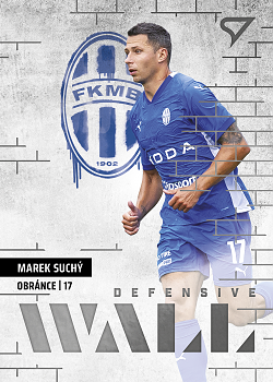 Marek Suchy Mlada Boleslav SportZoo FORTUNA:LIGA 2023/24 2. serie Defensive Wall #DW-17