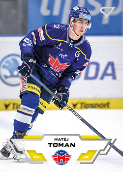Matej Toman Ceske Budejovice Tipsport ELH 2023/24 SportZoo 2. serie #352