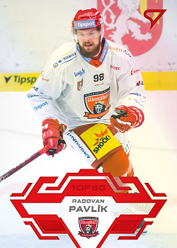 Radovan Pavlik Hradec Kralove Tipsport ELH 2023/24 SportZoo 2. serie Goal Light /60 #267